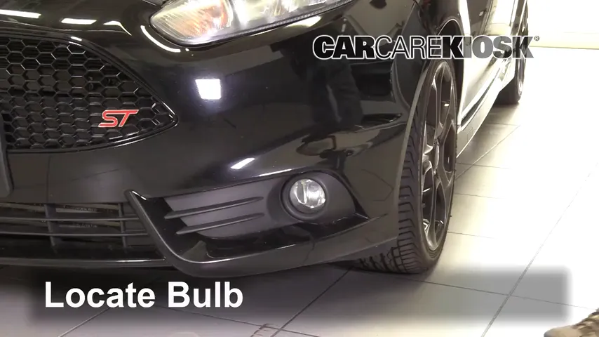 2016 Ford Fiesta ST 1.6L 4 Cyl. Turbo Lights Fog Light (replace bulb)